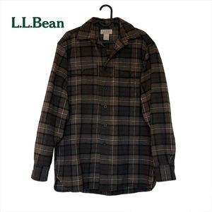 L.L. Bean Plaid Button Down Shirt